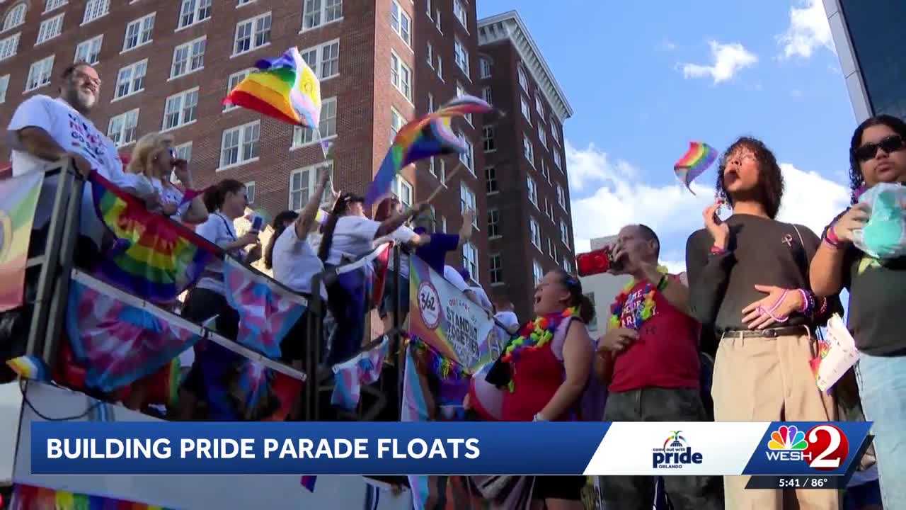 Inside the Central Florida workshop helping create floats for Come Out With Pride — WESH 2 Orlando, Riyadh Business news